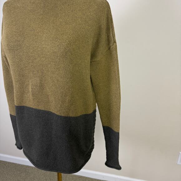 Tahari Funnel Neck Long Sleeve Pullover Knit Sweater US Women's XS - Picture 3 of 8